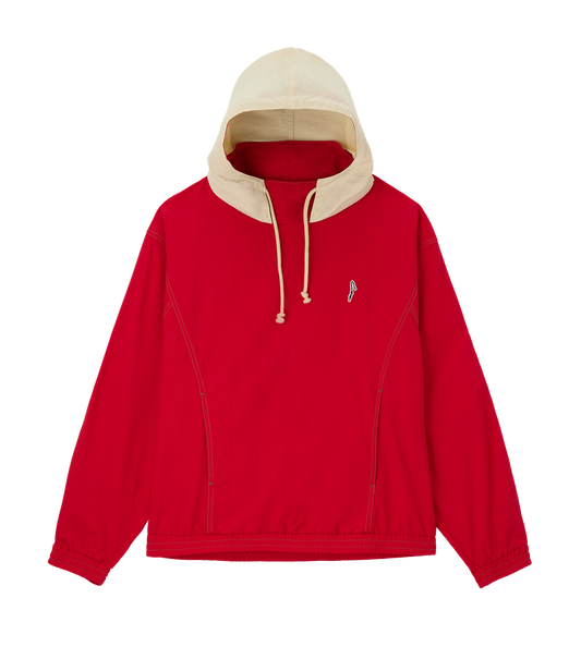 COLOR BLOCK HOODY PULLOVER