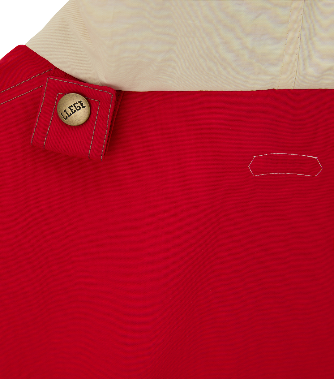 COLOR BLOCK HOODY PULLOVER
