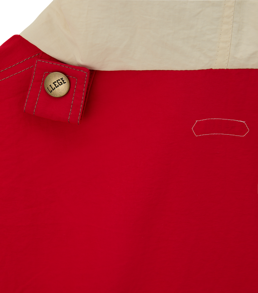 COLOR BLOCK HOODY PULLOVER