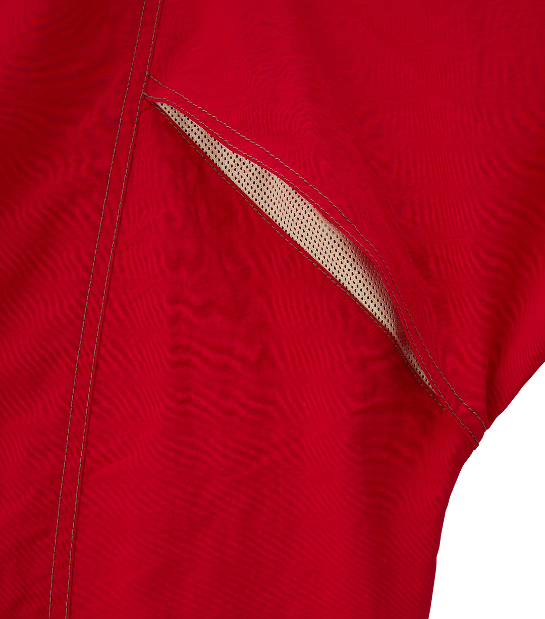 COLOR BLOCK HOODY PULLOVER