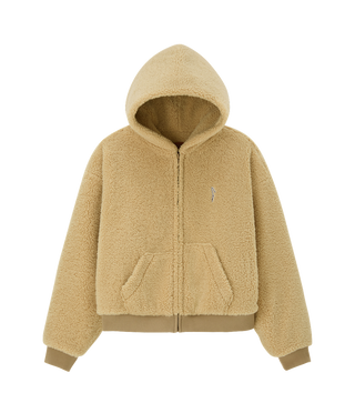 DOUBLE FACE SHEARLING TEDDY JUMPER