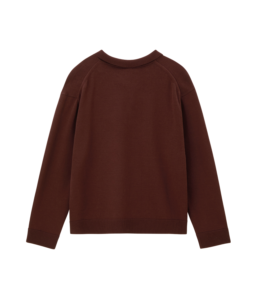 OVERSIZED CUBE DETAIL POLO KNIT