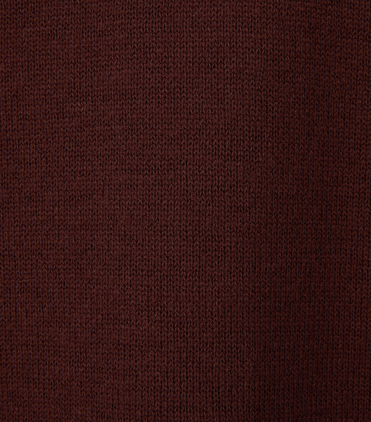 OVERSIZED CUBE DETAIL POLO KNIT