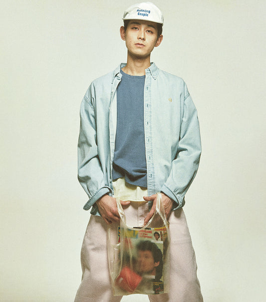 DESTROYED DENIM SHIRT