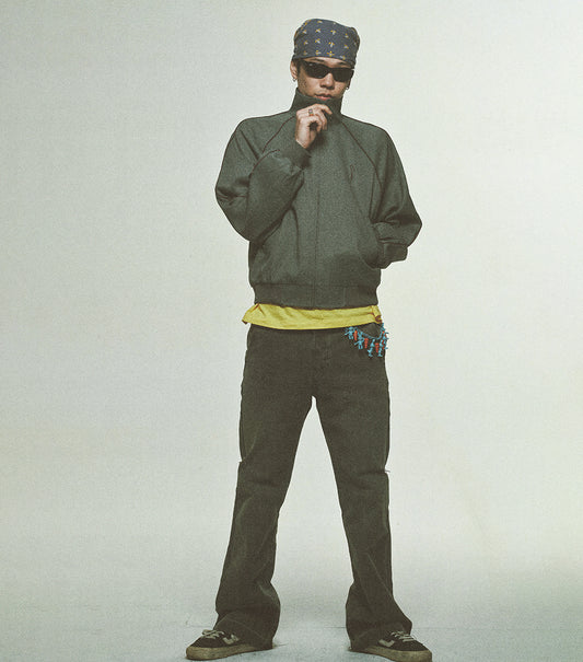 EMBROIDERY LOGO TRACK JUMPER