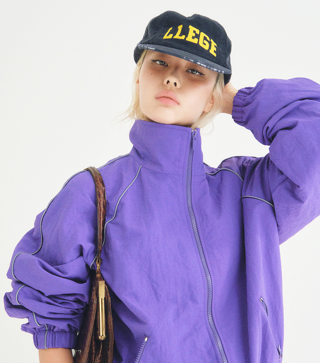 LOGO EMBROIDERY CORDUROY CAP