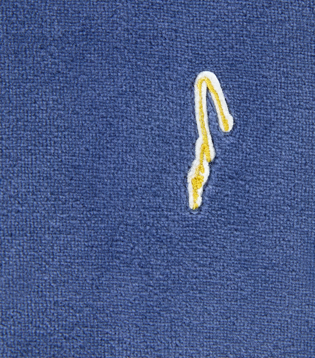 VELOUR HALF-ZIP PULLOVER