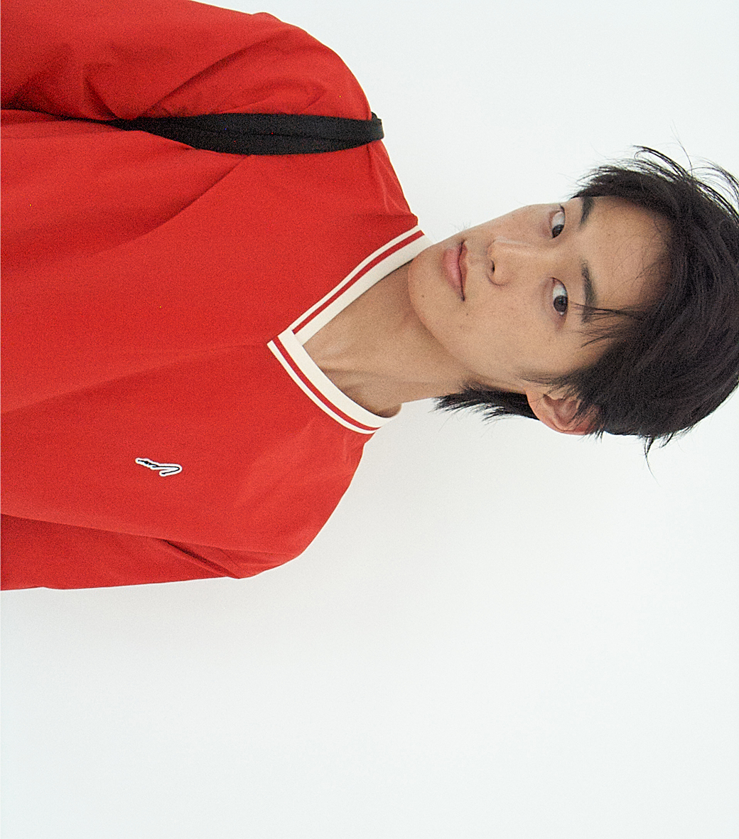 OVERSIZED VINTAGE TRACK TOP