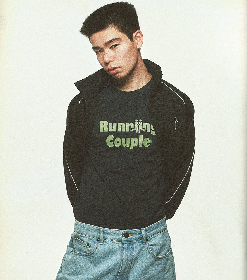 EMBROIDERY LOGO TRACK JUMPER