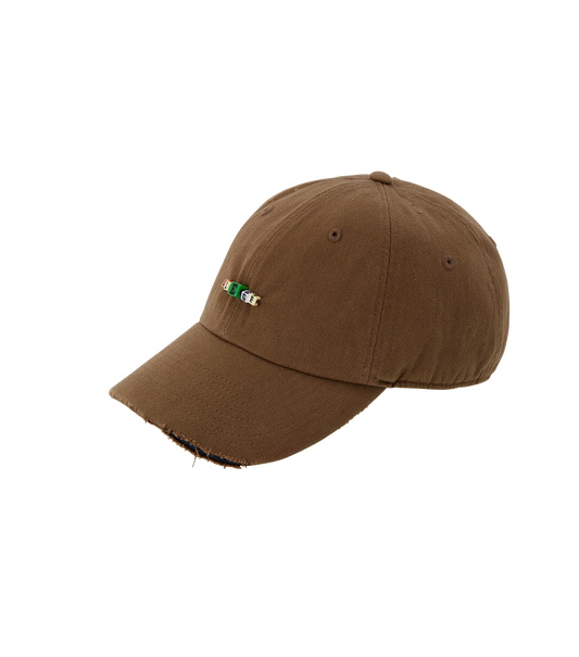 CUBE LOGO DESTROYED BALL CAP