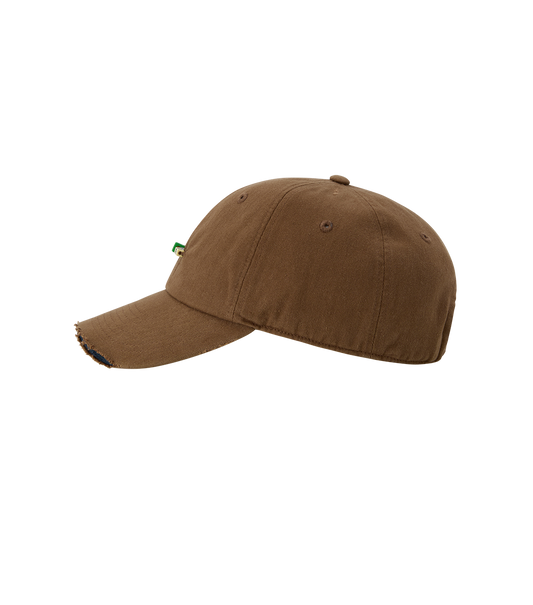 CUBE LOGO DESTROYED BALL CAP