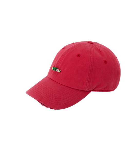 CUBE LOGO DESTROYED BALL CAP