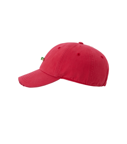 CUBE LOGO DESTROYED BALL CAP