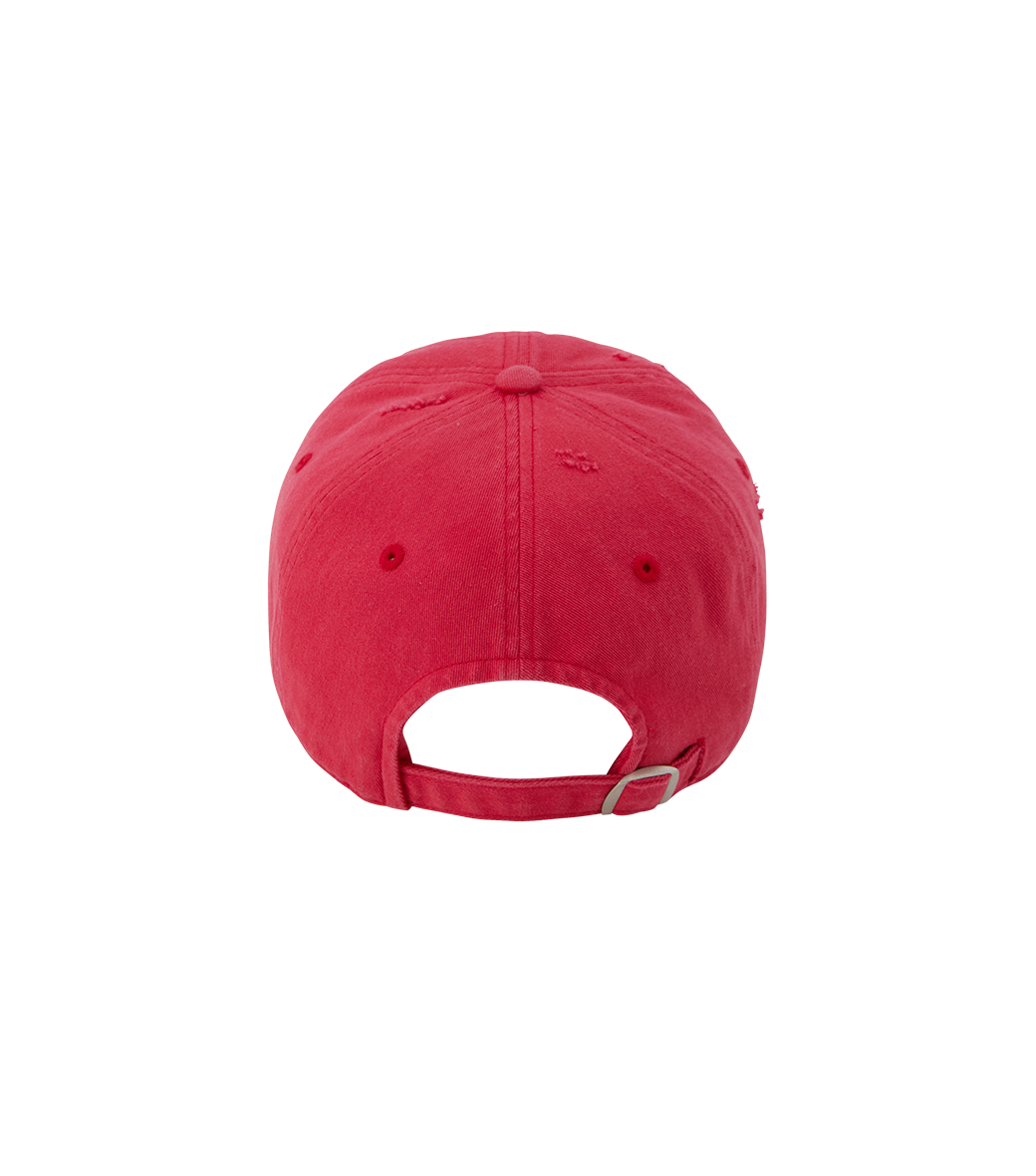 CUBE LOGO DESTROYED BALL CAP