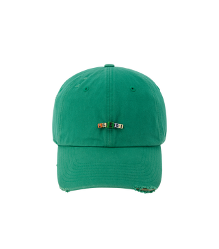 CUBE LOGO DESTROYED BALL CAP