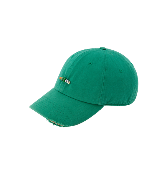 CUBE LOGO DESTROYED BALL CAP