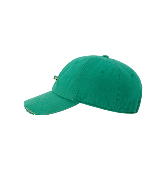 CUBE LOGO DESTROYED BALL CAP