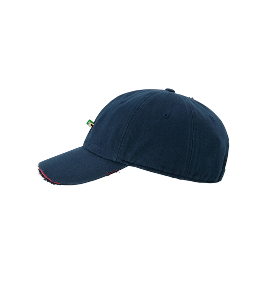 CUBE LOGO DESTROYED BALL CAP