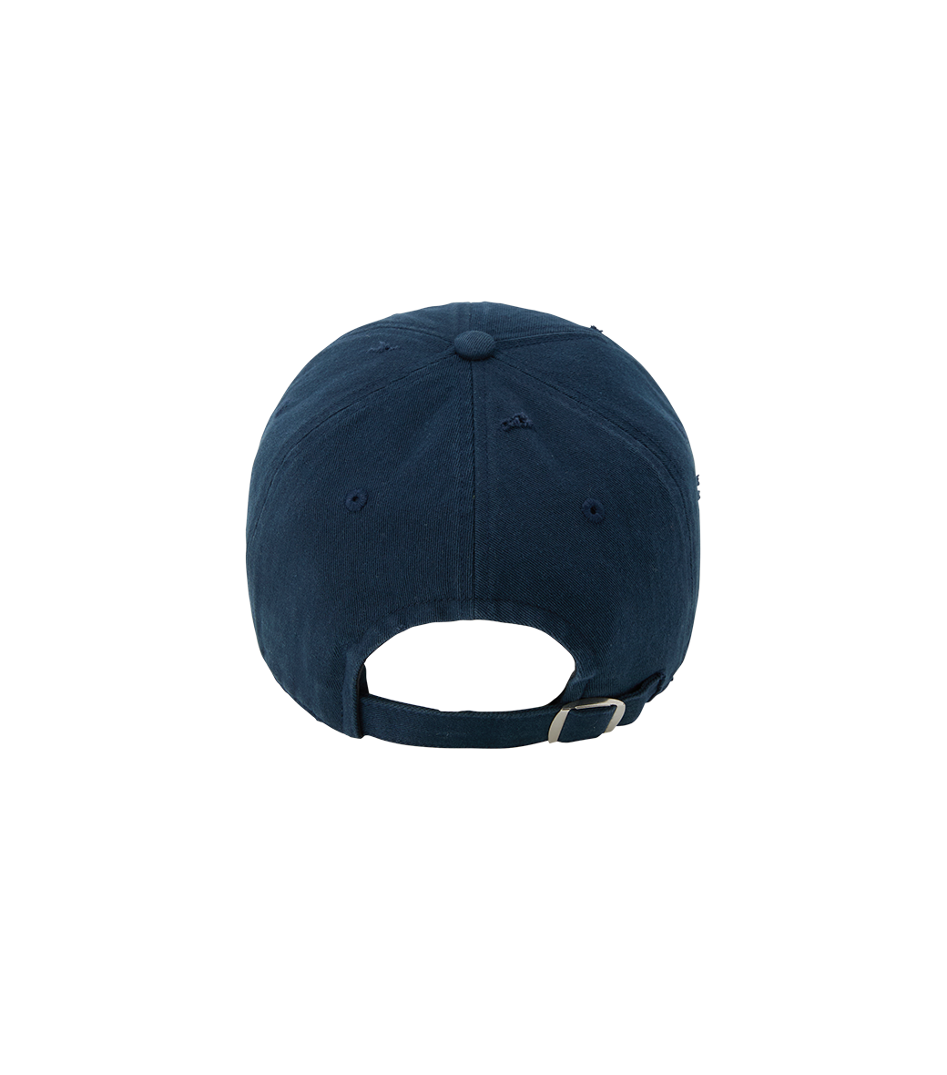 CUBE LOGO DESTROYED BALL CAP