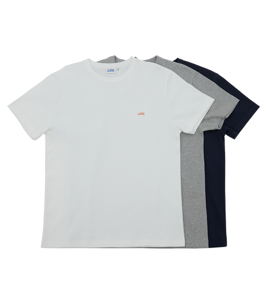 3 PACK RIBBED T-SHIRTS