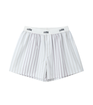 MULTI STRIPE OXFORD BOXER  PANTS