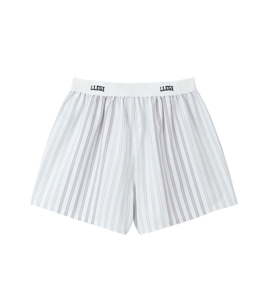 MULTI STRIPE OXFORD BOXER  PANTS