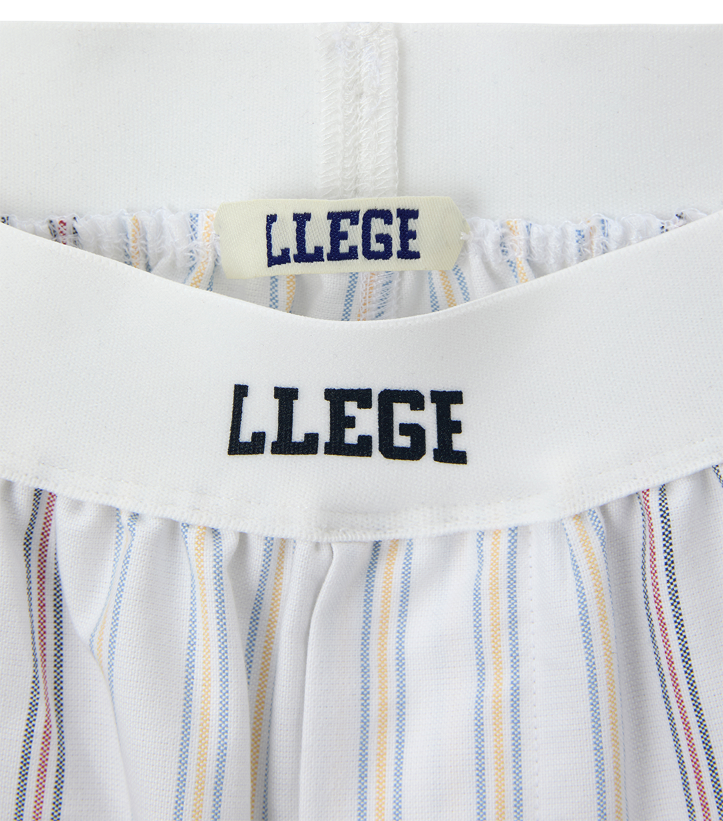 MULTI STRIPE OXFORD BOXER  PANTS