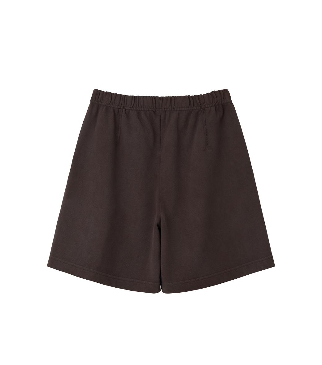 GARMENT DYED CUBE LOGO SHORTS