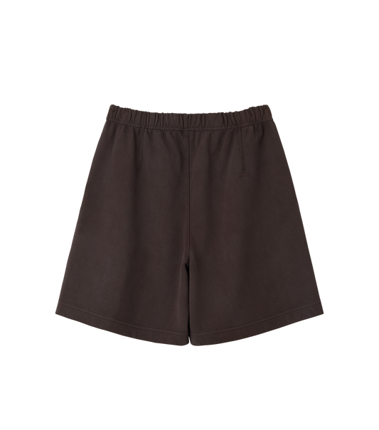 GARMENT DYED CUBE LOGO SHORTS