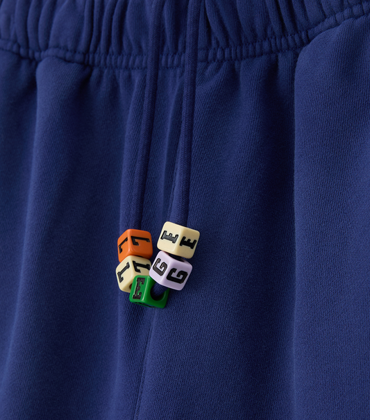 GARMENT DYED CUBE LOGO SHORTS