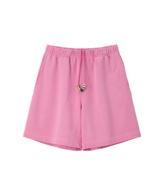 GARMENT DYED CUBE LOGO SHORTS