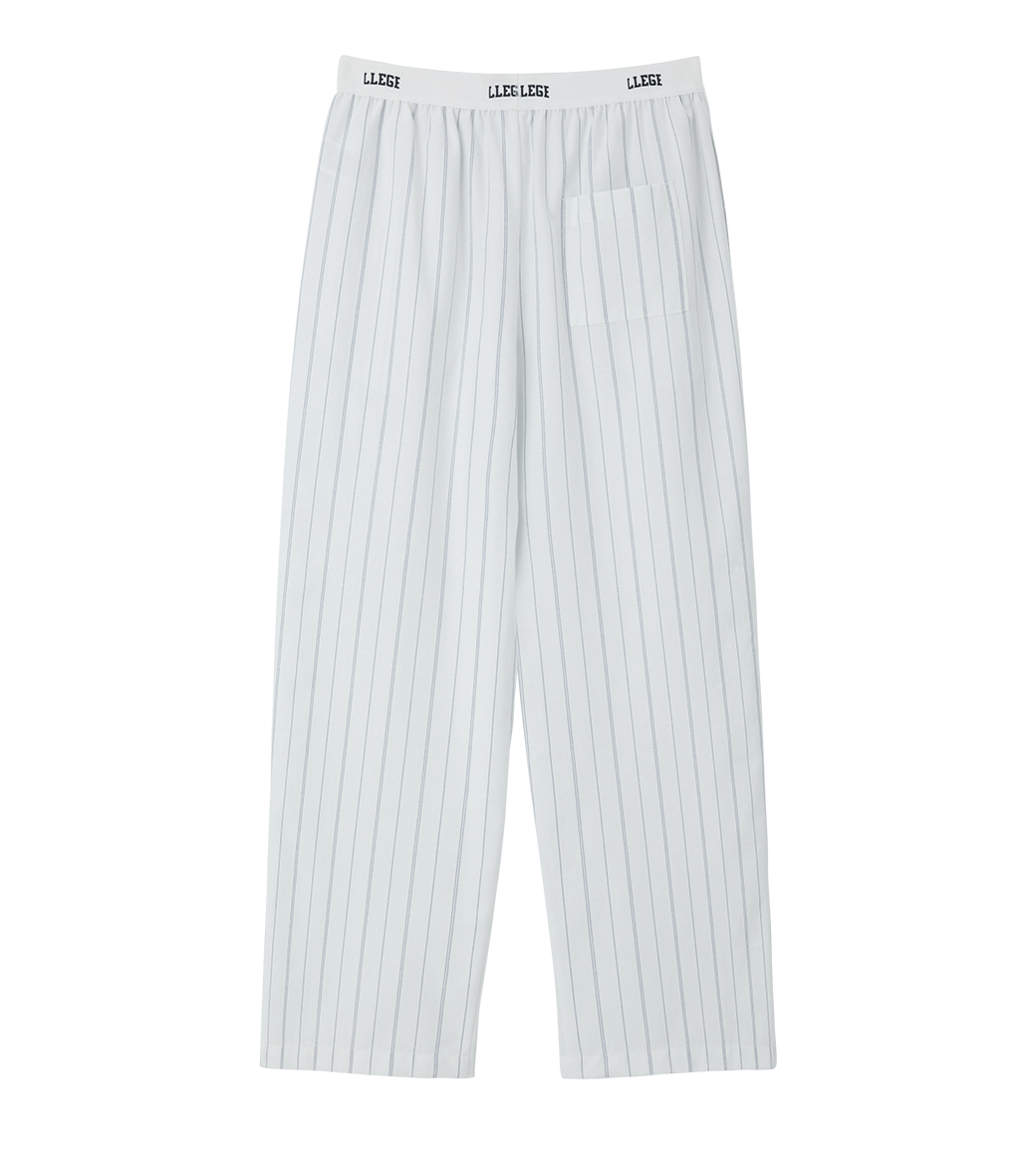 STRIPE OXFORD PAJAMA PANTS