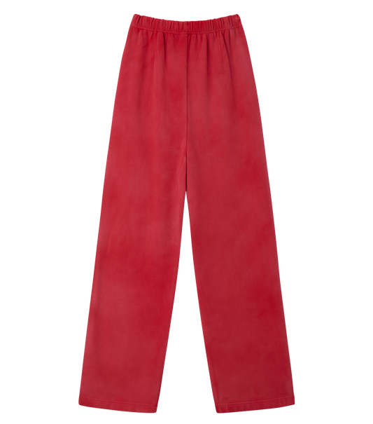 GARMENT DYED CUBE LOGO SWEATPANTS