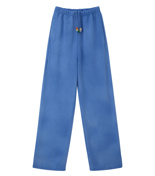 GARMENT DYED CUBE LOGO SWEATPANTS