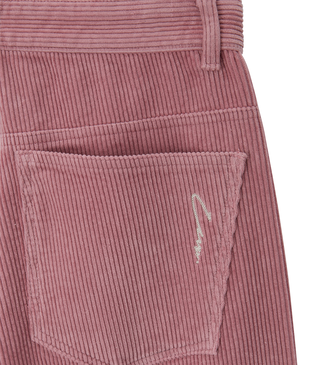 LLEGE EMBROIDERY CORDUROY PANTS