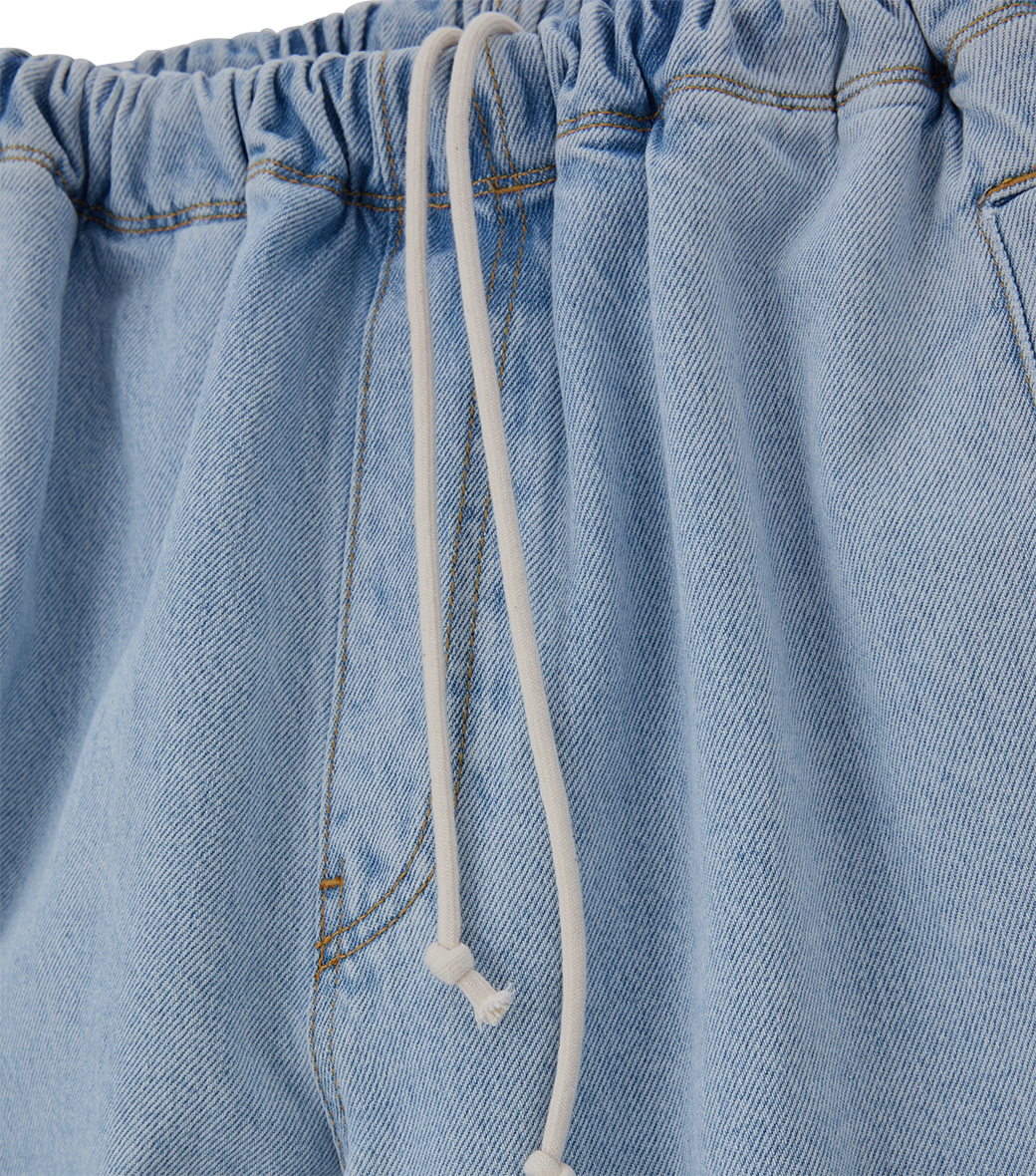 DESTROYED BALLOON DENIM JOGGER
