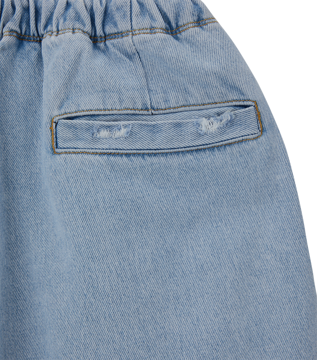 DESTROYED BALLOON DENIM JOGGER