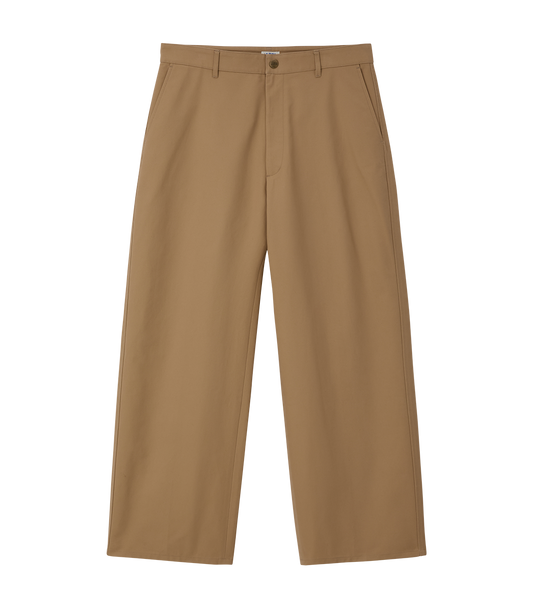 BOARDER COTTON PANTS