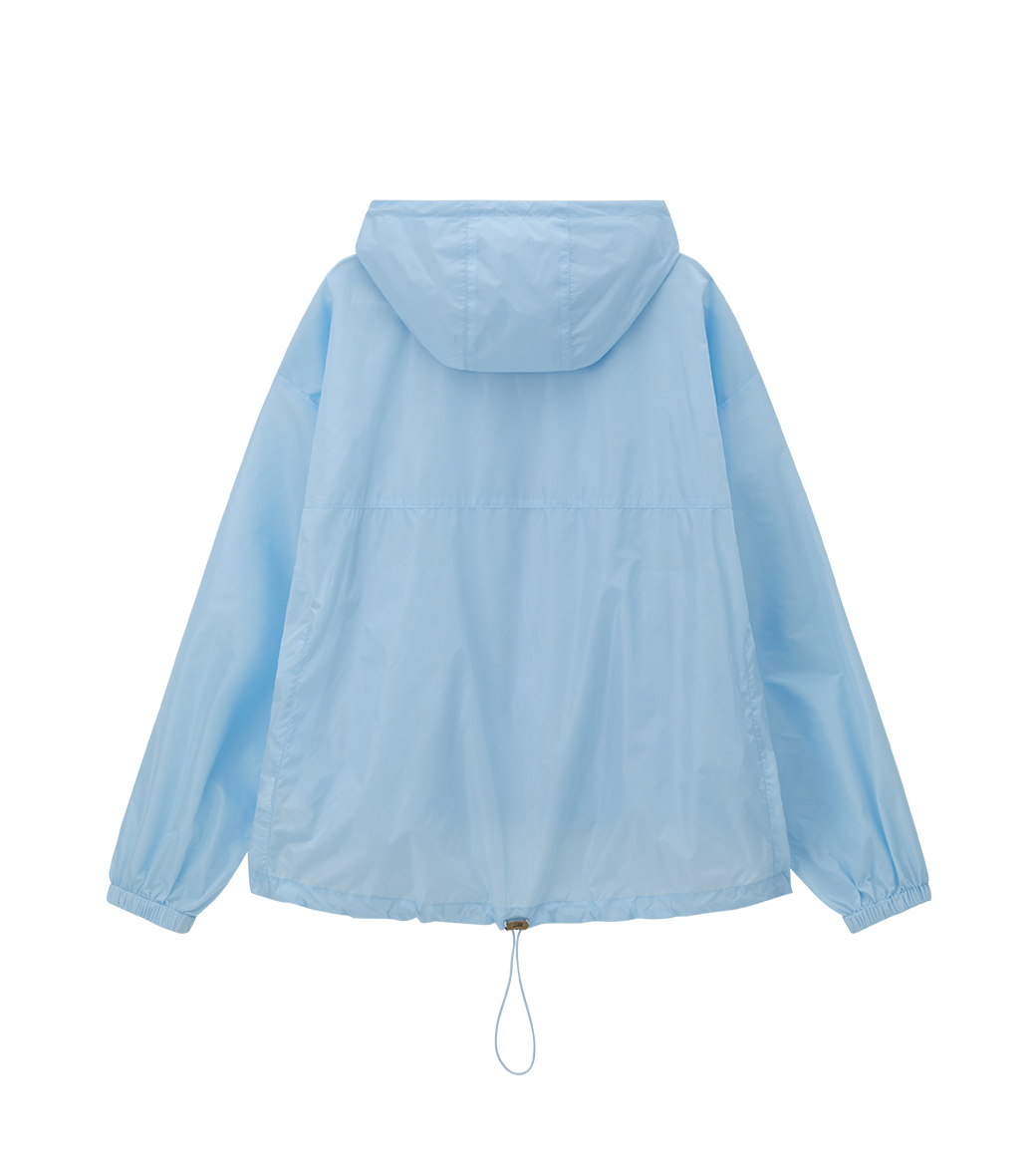 JUBANGWOL NYLON HOODIE JUMPER