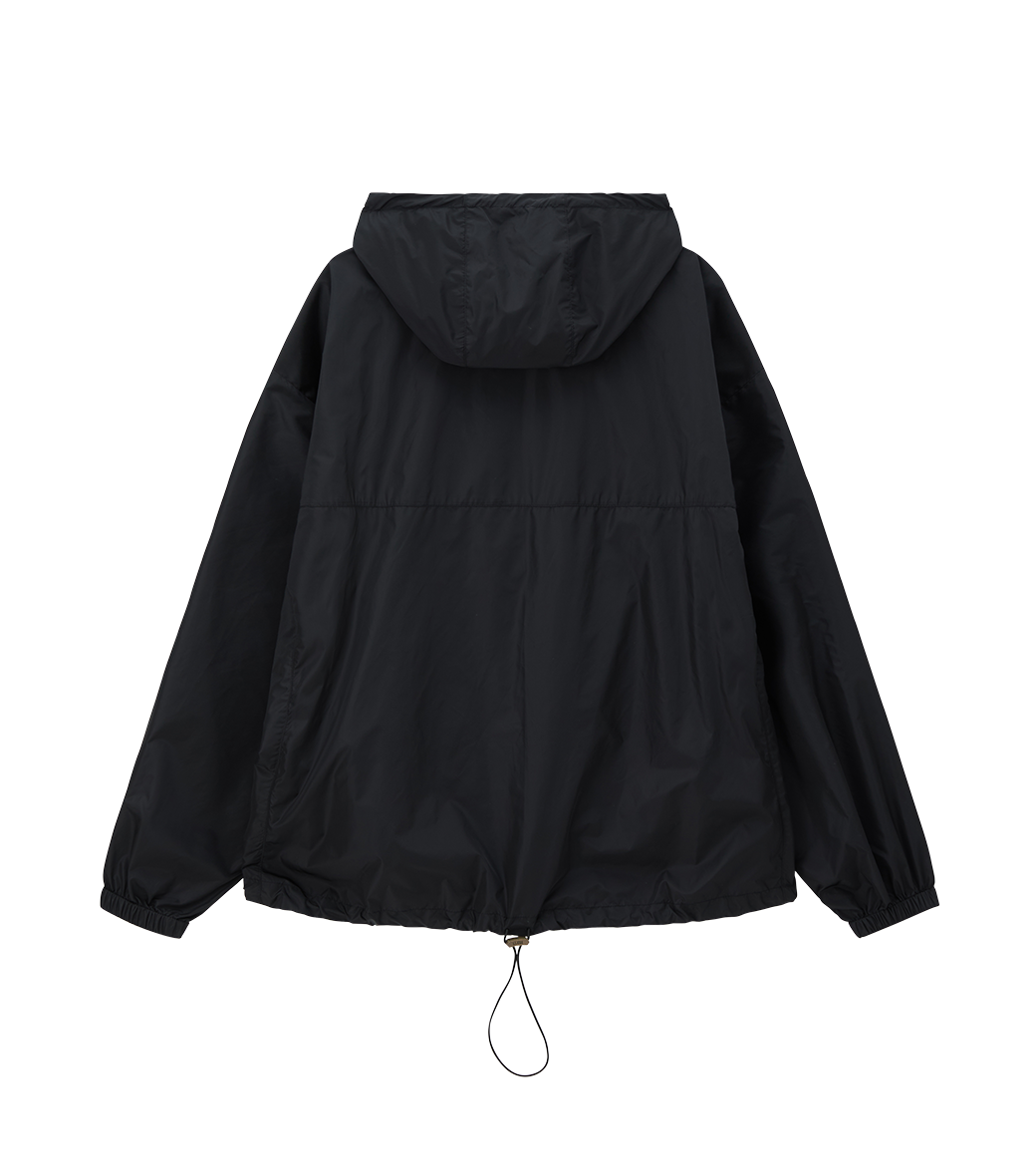 JUBANGWOL NYLON HOODIE JUMPER