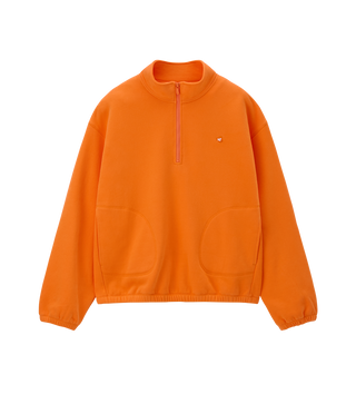 OVERSIZED HALF ZIP-UP