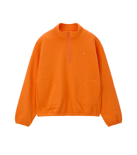OVERSIZED HALF ZIP-UP