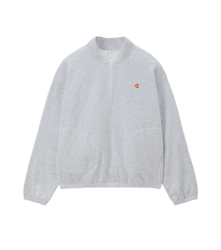 OVERSIZED HALF ZIP-UP