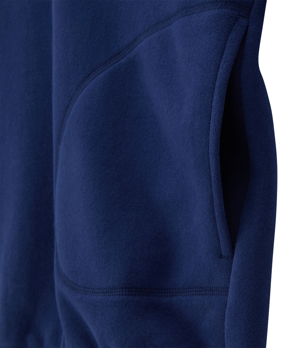 OVERSIZED HALF ZIP-UP