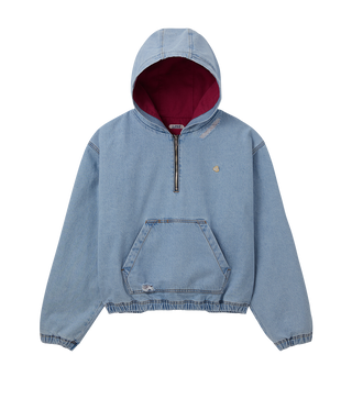 DESTROYED DENIM ANORAK