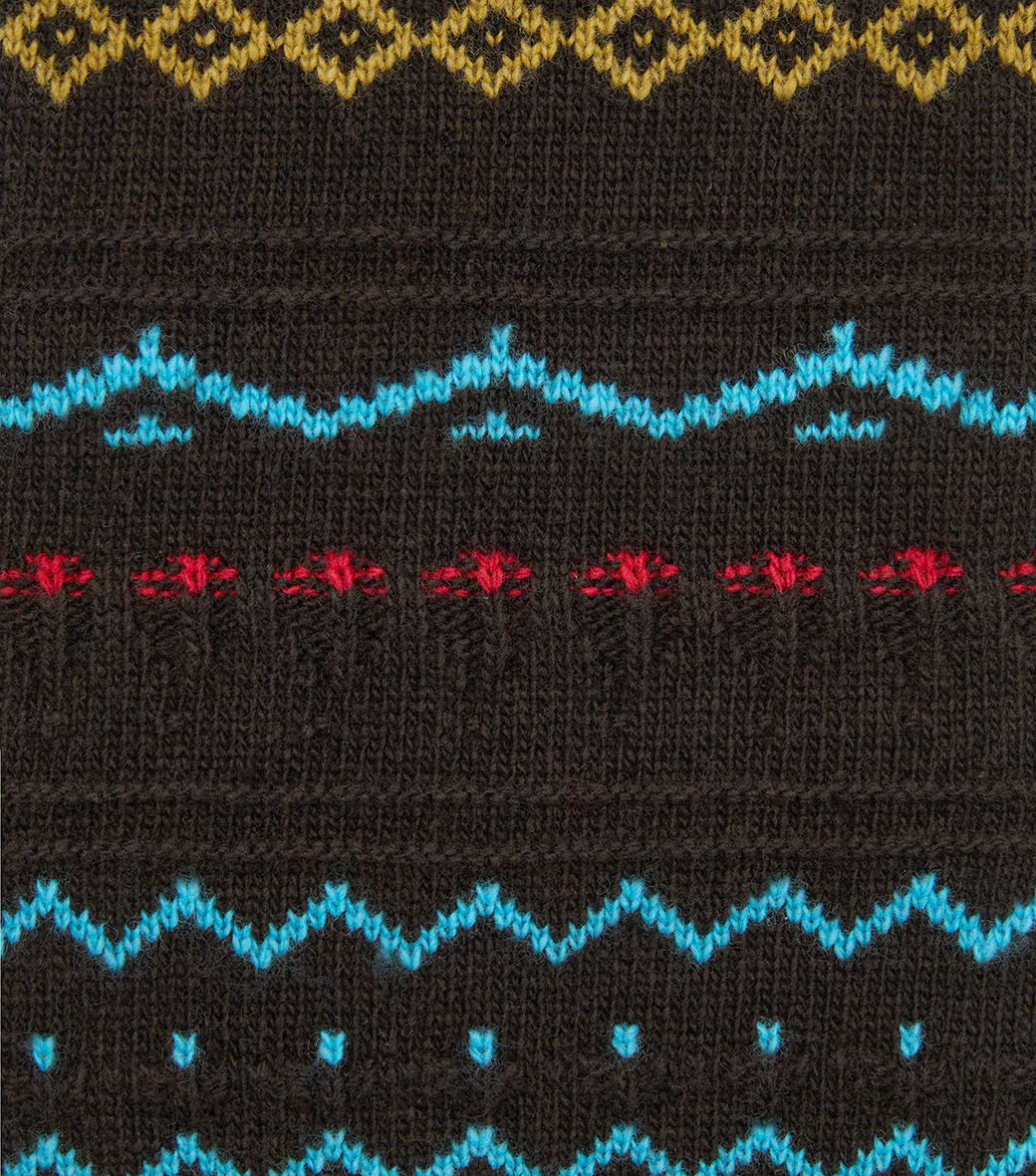 FAIR ISLE LEG WARMER