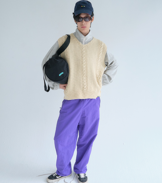 NYLON TRACK PANTS